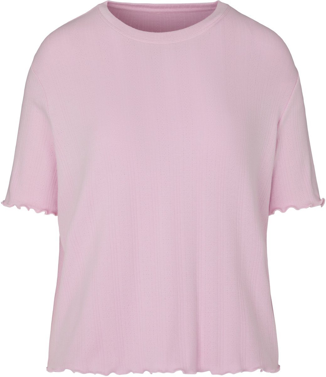 Hunkemöller Pyjama Top Pointelle Roze