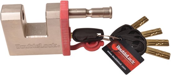 DoubleLock Padlock X - SCM gekeurd - Los slot fixed lock. van DoubleLock — afbeelding 4