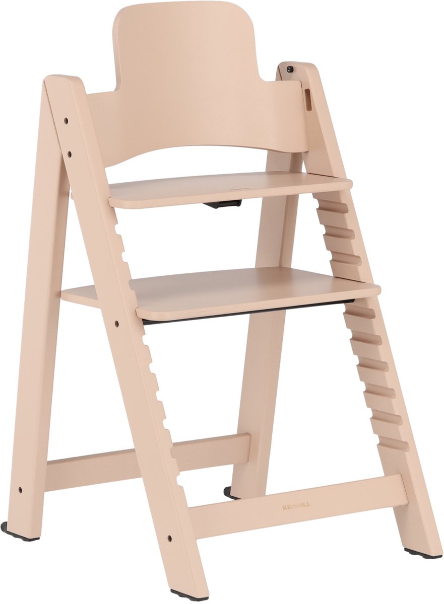Kidsmill Up! Kinderstoel Beukenhout - Soft Pink