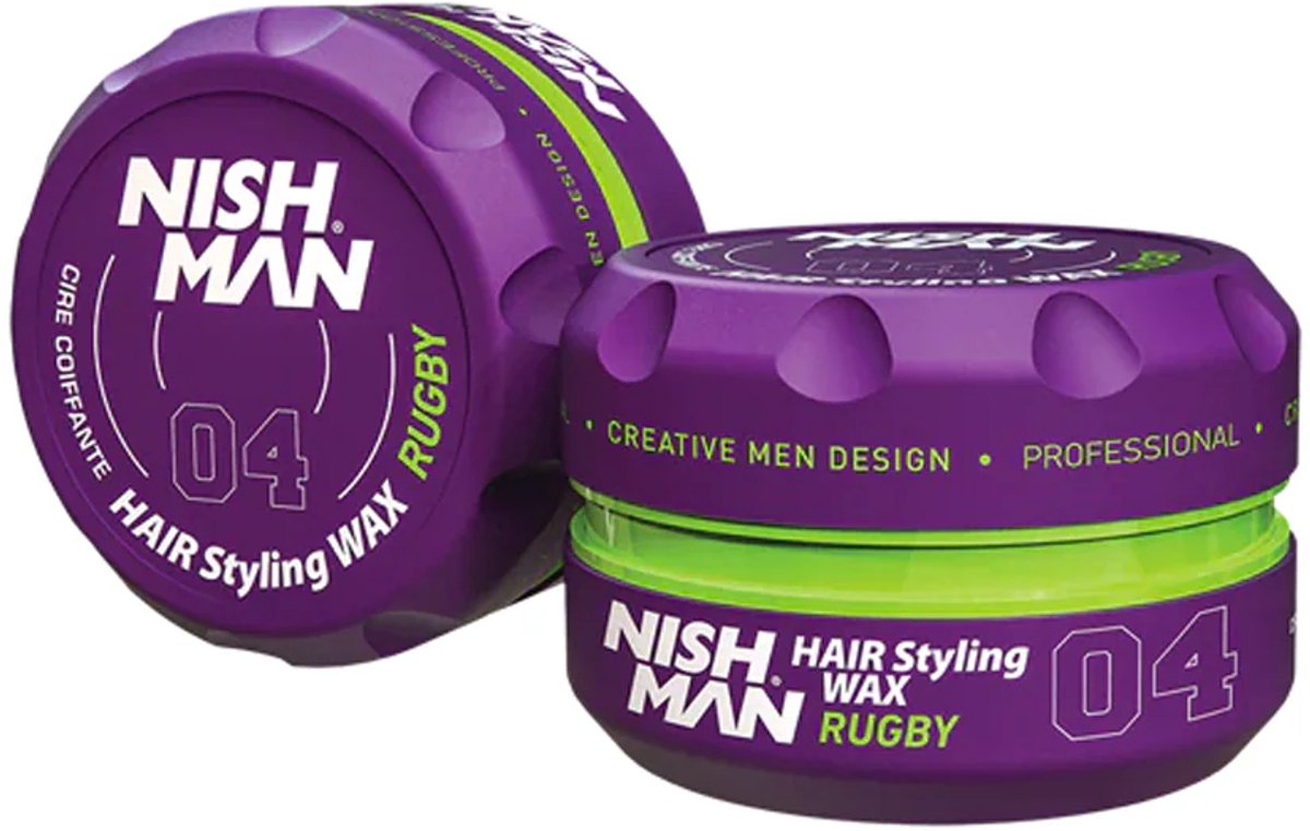 Nishman Hair Styling Wax Jellyboom 150ml – Ultra High Hold voor Mannen