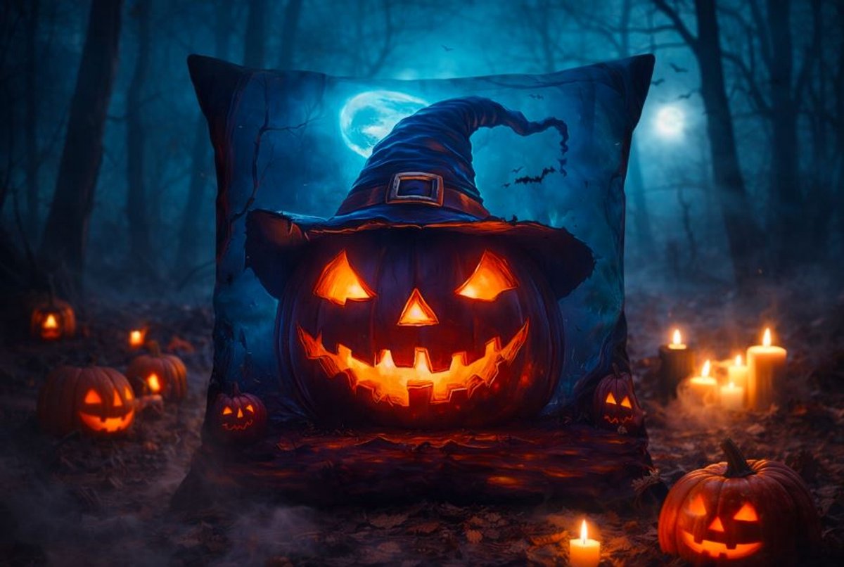 Haunted Nights Collection Kussenhoes - 45x45 cm