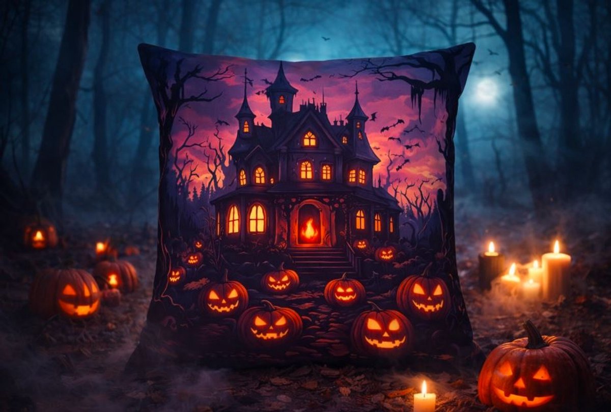 Haunted Nights Collection Kussenhoes - 45x45 cm