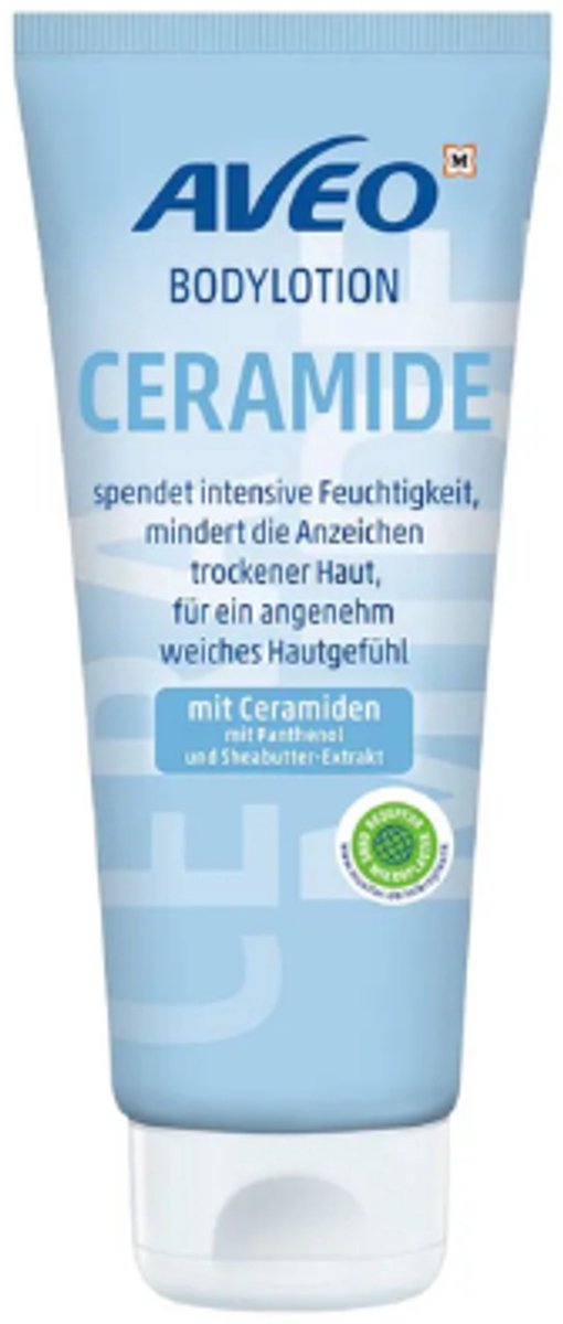 Aveo Bodylotion Ceramide & Panthenol | 1x 200 ml - Met Sheabutter | Geschikt voor alle huidtypes