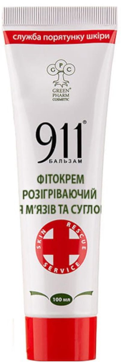 Doeltreffende Fitocream 911 balsem voor gewrichten en spieren - kruidnagel - nootmuskaat 100ml