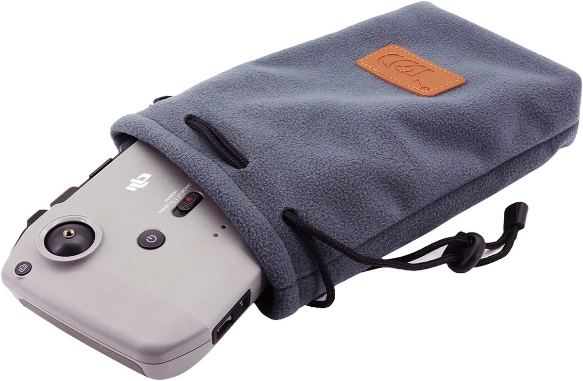Compacte Draagtas voor DJI Mini 3 Pro - Flanellen Organizer voor Drone Accessoires en Bescherming