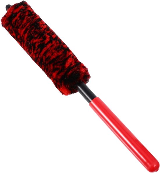 Wielborstel - Autoband Borstel - Velgen Reinigen - Zachte CelloSilk Haren - 27.5 cm - Zwart