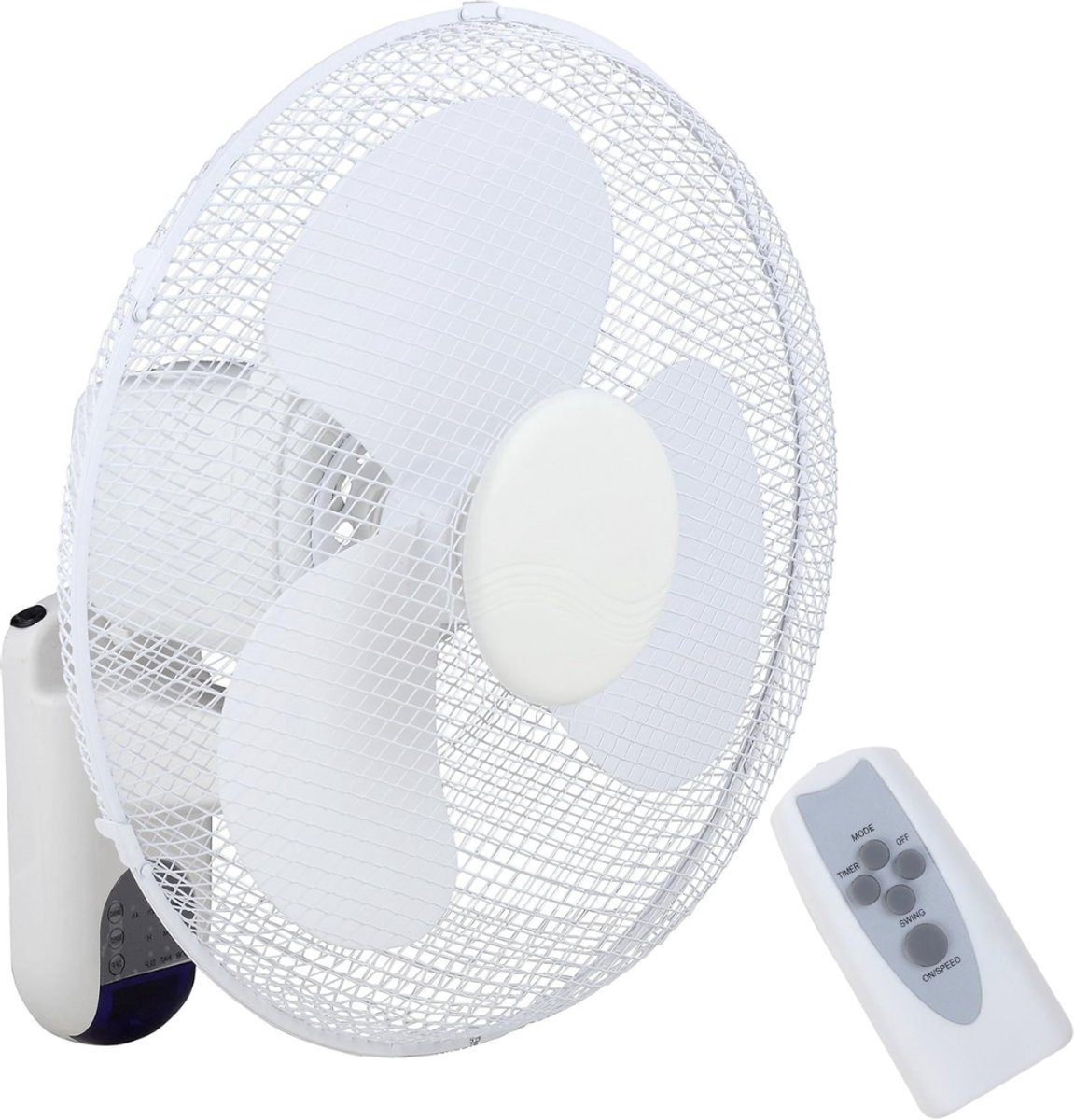 MKSS® Wandventilator - Muurventilator Met Afstandsbediening - Muur Ventilator