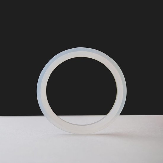 Connector Afdichtingsset - Luchtpomppakking - Bubbelbad Reparatie - Duurzaam Siliconen Materiaal - 5 Delig - Helder — afbeelding 3