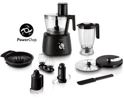 Philips Avance HR7776/90 - Foodprocessor - 1000W - Zwart