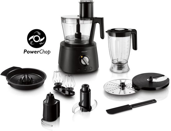 Philips Avance HR7776/90 – Foodprocessor – 1000W – Zwart