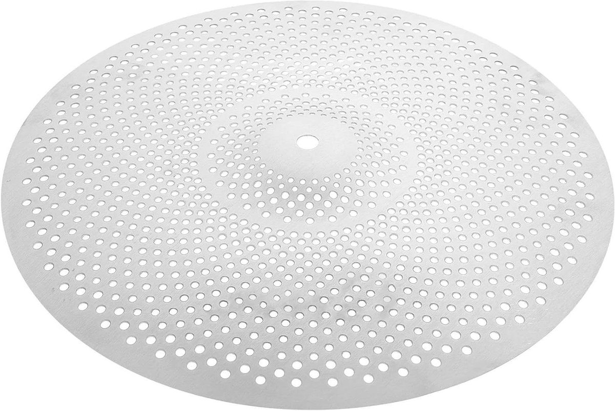 Drum Bekken Set - Percussie Accessoire - Muziek Maken - Minimaliseert Geluid - 35cm - One Color