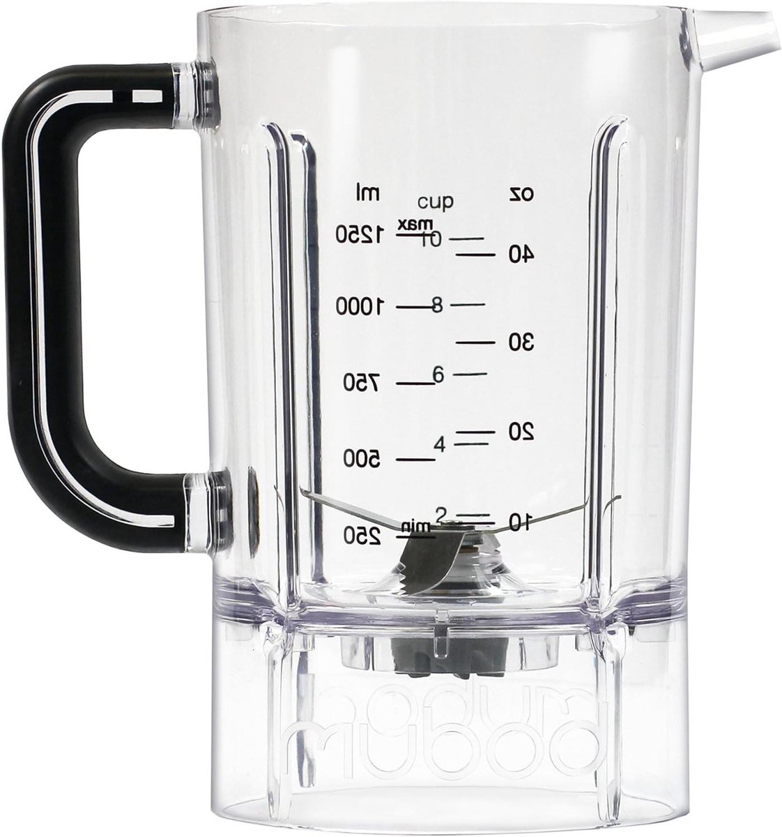 Mixer Kan - Reserve Deel - Smoothies Maken - Vaatwasserbestendig - 1.25 Liter - Transparant