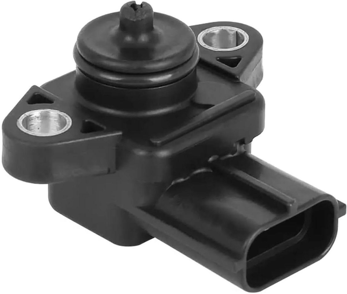 Druksensor - MAP Sensor - Motorprestaties Verbeteren - Duurzaam Metaal Plastic - 50 g - Zwart