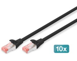 Digitus Professional netwerkkabel 3 m Cat6 S/FTP (S-STP) Zwart