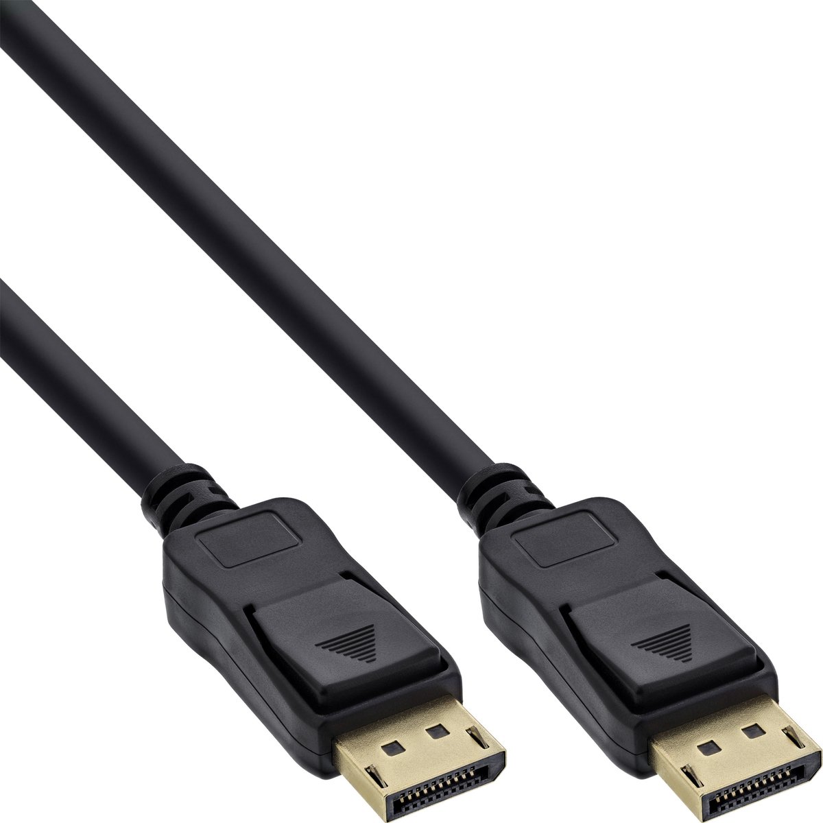 InLine Premium DisplayPort kabel - versie 1.2 (4K 60 Hz) / zwart - 0,50 meter