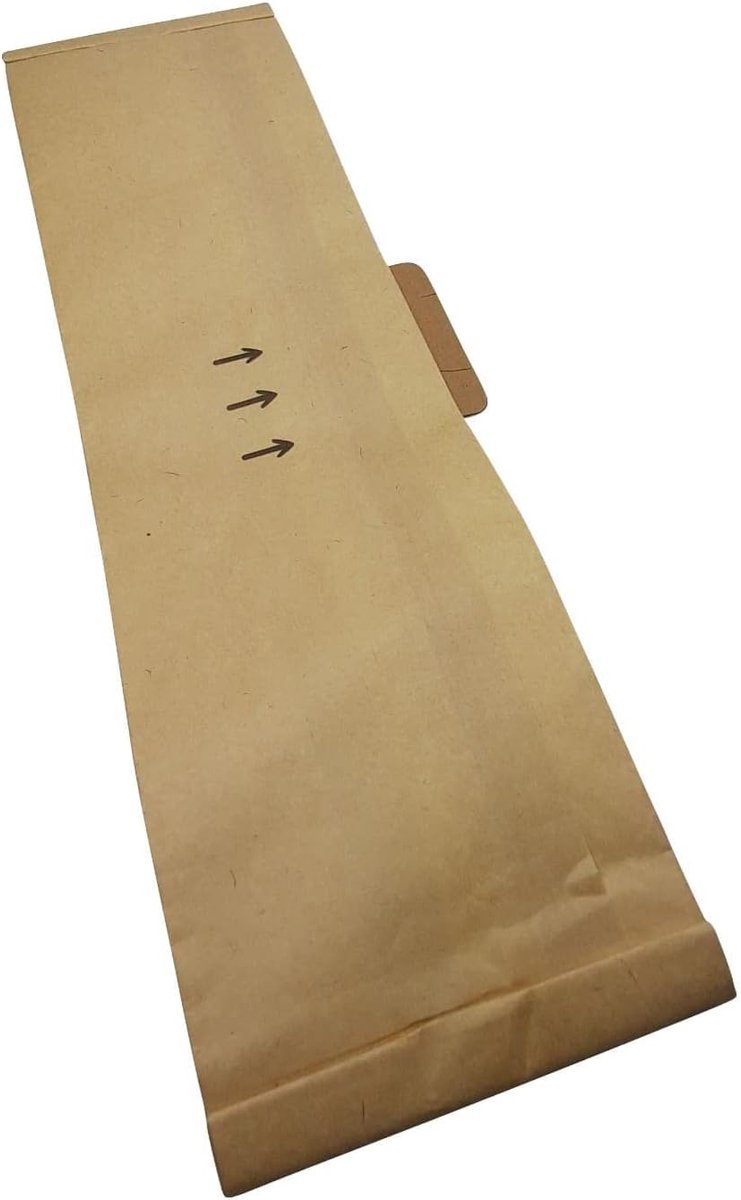 Stofzuigerzakken - Papieren zakken - Apparaat beschermen - Dubbellaags papier - 10 stuks - Bruin