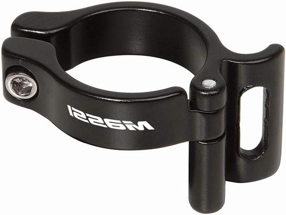 Voorderailleurklem - Derailleurhanger Fiets - Fietsreparatie - Met Loopdiameter - 286 mm - Zwart
