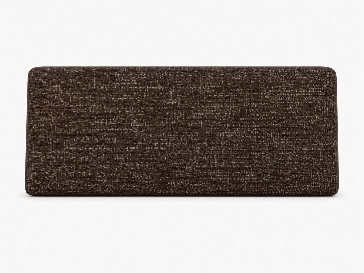Palletkussen Rugkussen 120x40 cm Bruin Linnenlook - Paletkussen voor Palletbank - UV Waterafstotend - Afneembare Hoes
