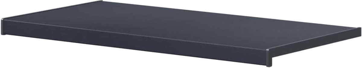 Raamsokkel Antraciet - Vensterbank PVC - Ruimte Verfraaien - Houtnerf Textuur - 100 x 40 cm - Antraciet