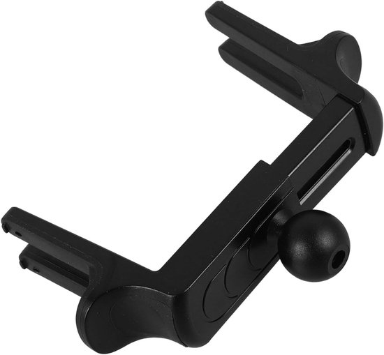 Telefoonhouder Auto - Ventilatiehouder Navigatie - Veilig Navigeren - Zwaartekracht Mechanisme - 10.3 cm - Zwart