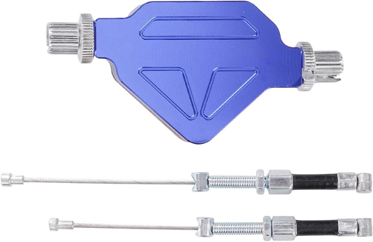 Motorfiets hendel - Vervangingskabel set - Comfortabel rijden - Lichtgewicht ontwerp - 20.1 x 9.9 cm - Blauw