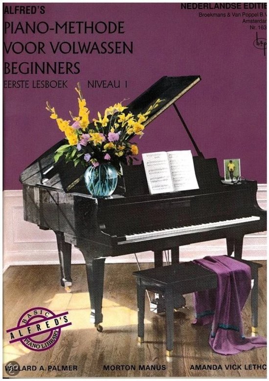 Alfred's Piano Methode voor Volwassen Beginners  Niveau 1 (N ... - cover