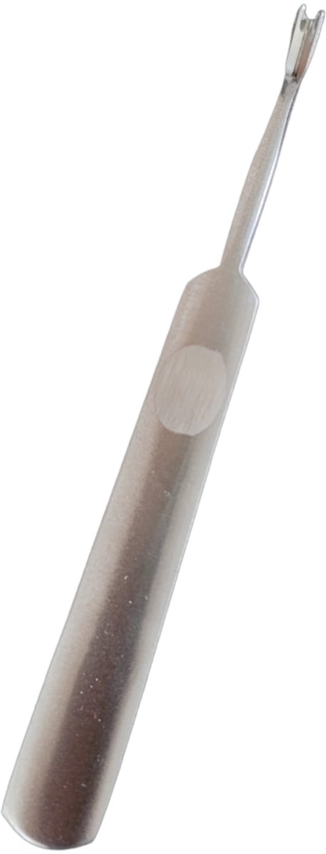bokkepootje - nagelriemverwijderaar metaal - nagelriem duwer/mesje - cuticle pusher - oDaani