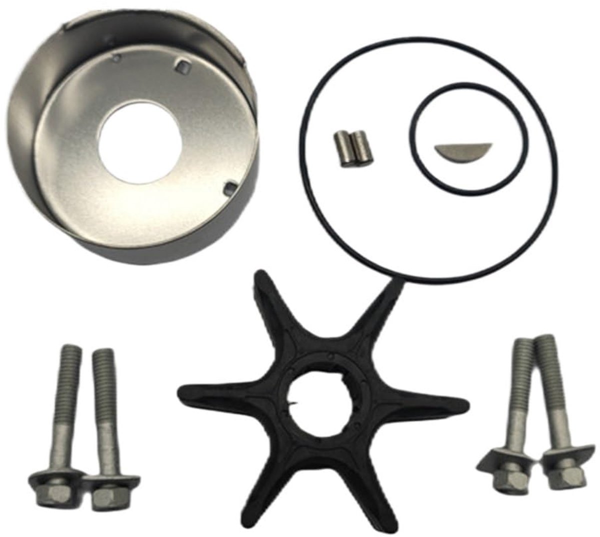 Reparatieset voor lagers van waterpomp buitenboordmotor — Boottoebehoren - Geschikt voor buitenboordmotoren van 225/250 pk (60X-W0078-00, 6P2-W0078-00, 6CB-W0078-00)