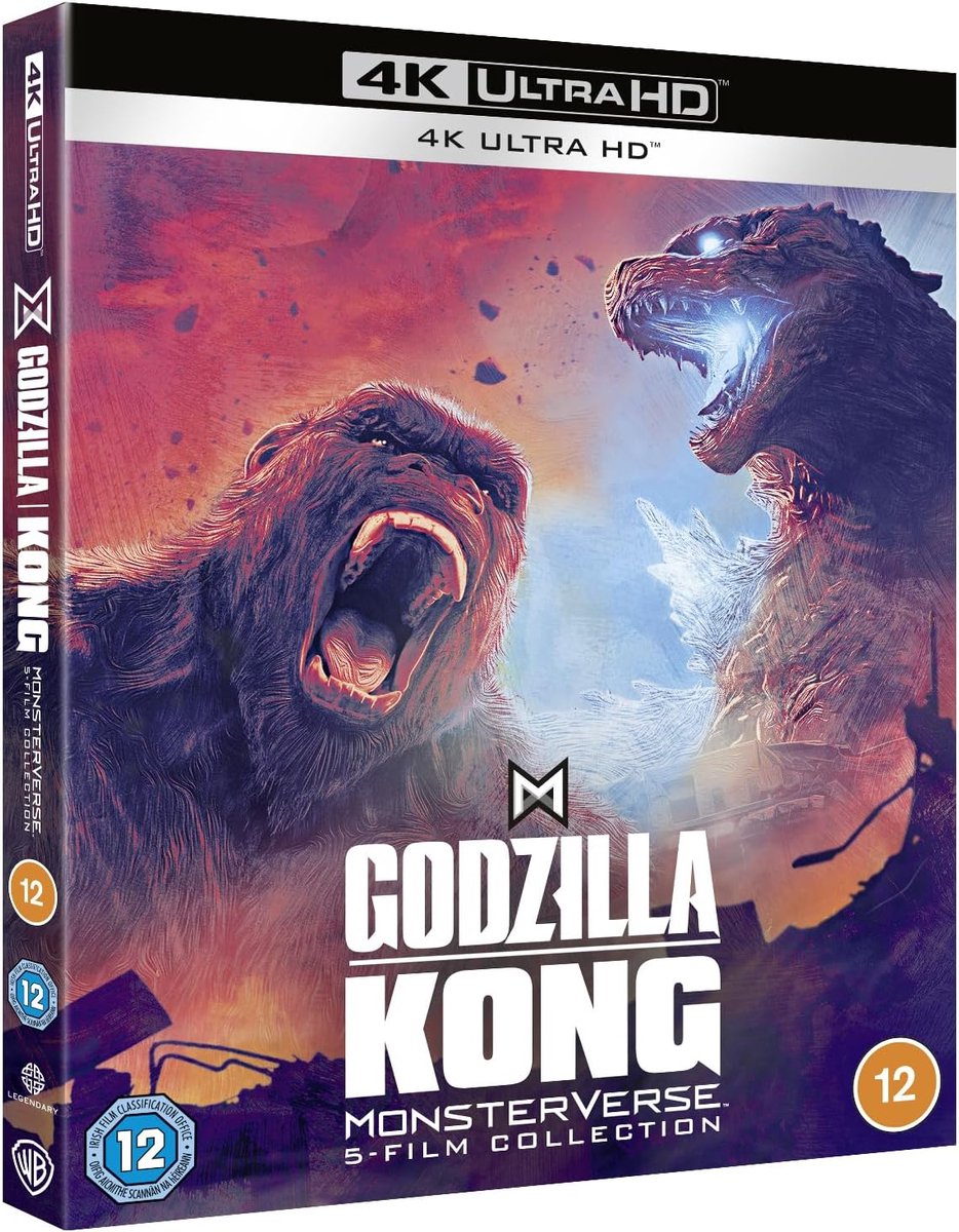 Monsterverse - Godzilla x King Kong - 5 Film Collectie - 4K Ultra HD - Import