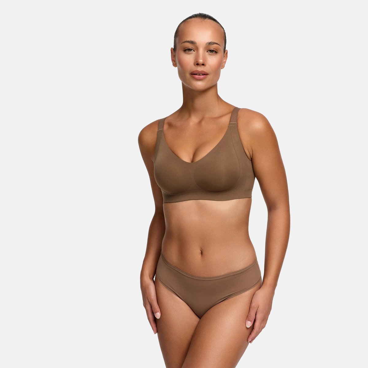 cfab - Stringtanga | Set van 3 - Karamel - 3XL