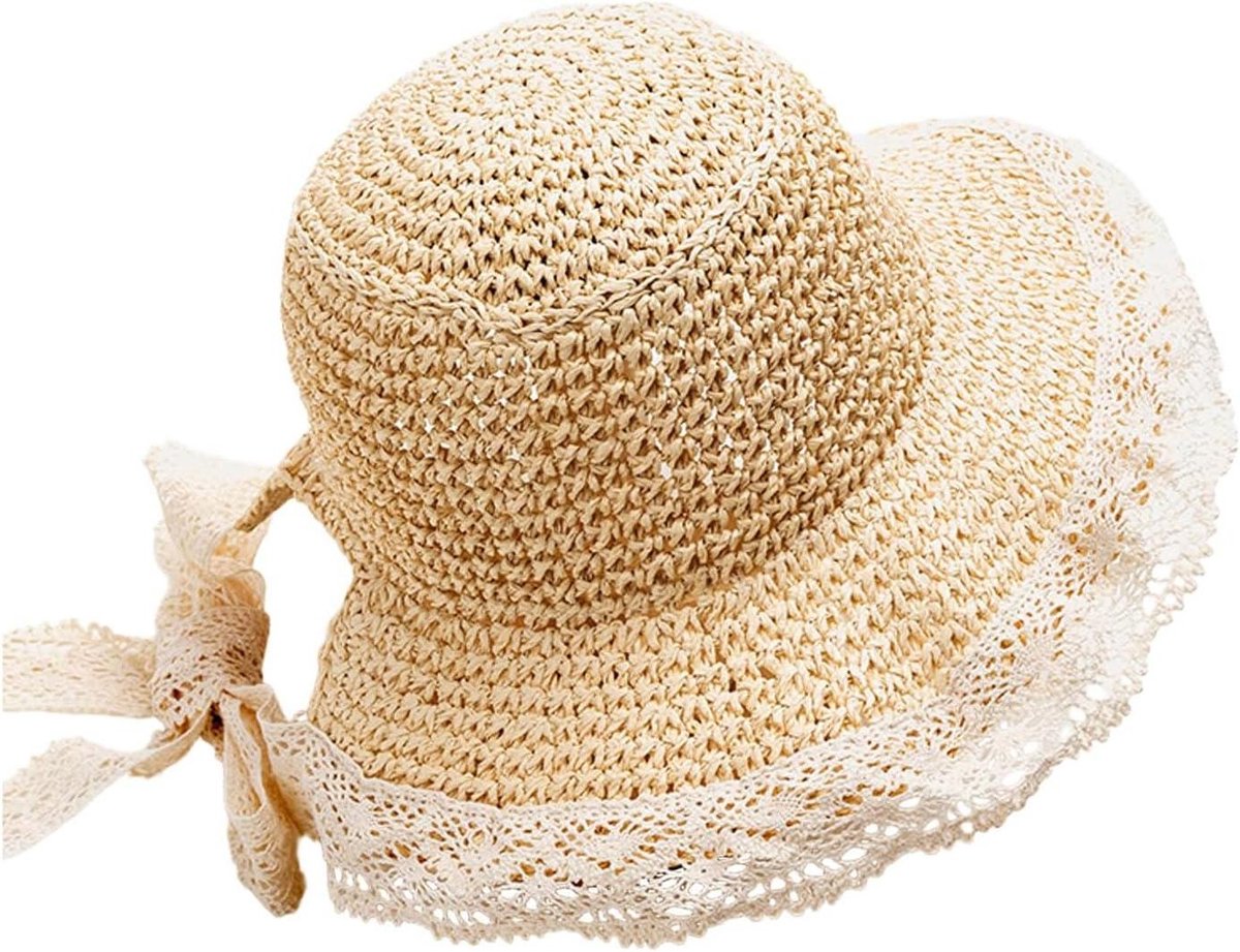 Zomer Hoed - Baby Zonnehoed - Bescherming tegen zon - Brede rand - 25 x 20 cm - As shown