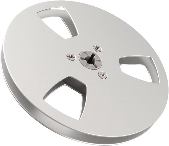 Lege Oprolspoel - Tape Haspel - Opname Benodigdheden - Verbeterde Geluidskwaliteit - 5 Inch - Zilver — afbeelding 4