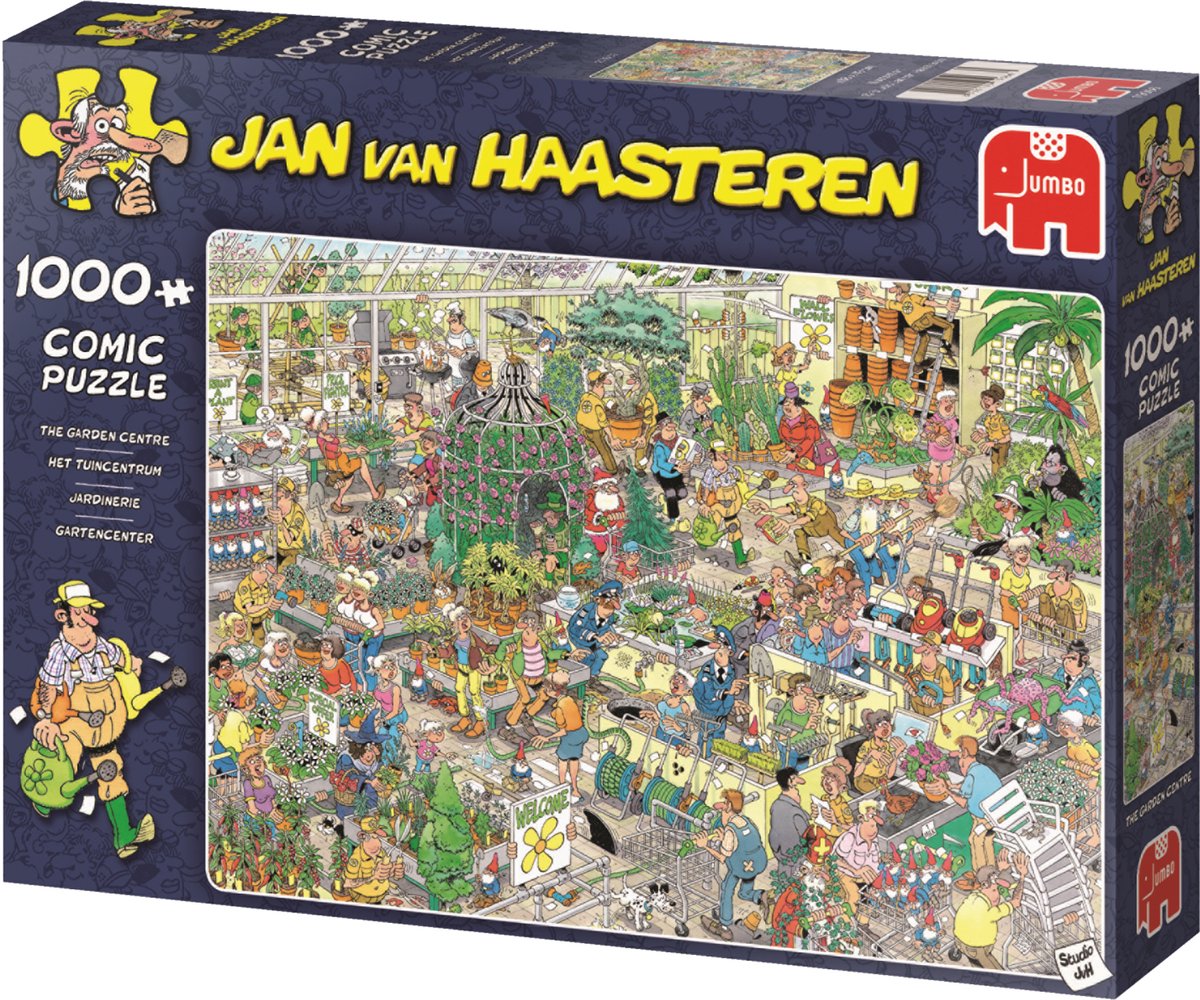 Jan van Haasteren - Het Tuincentrum - 1000 stukjes puzzel - Legpuzzel — afbeelding 3