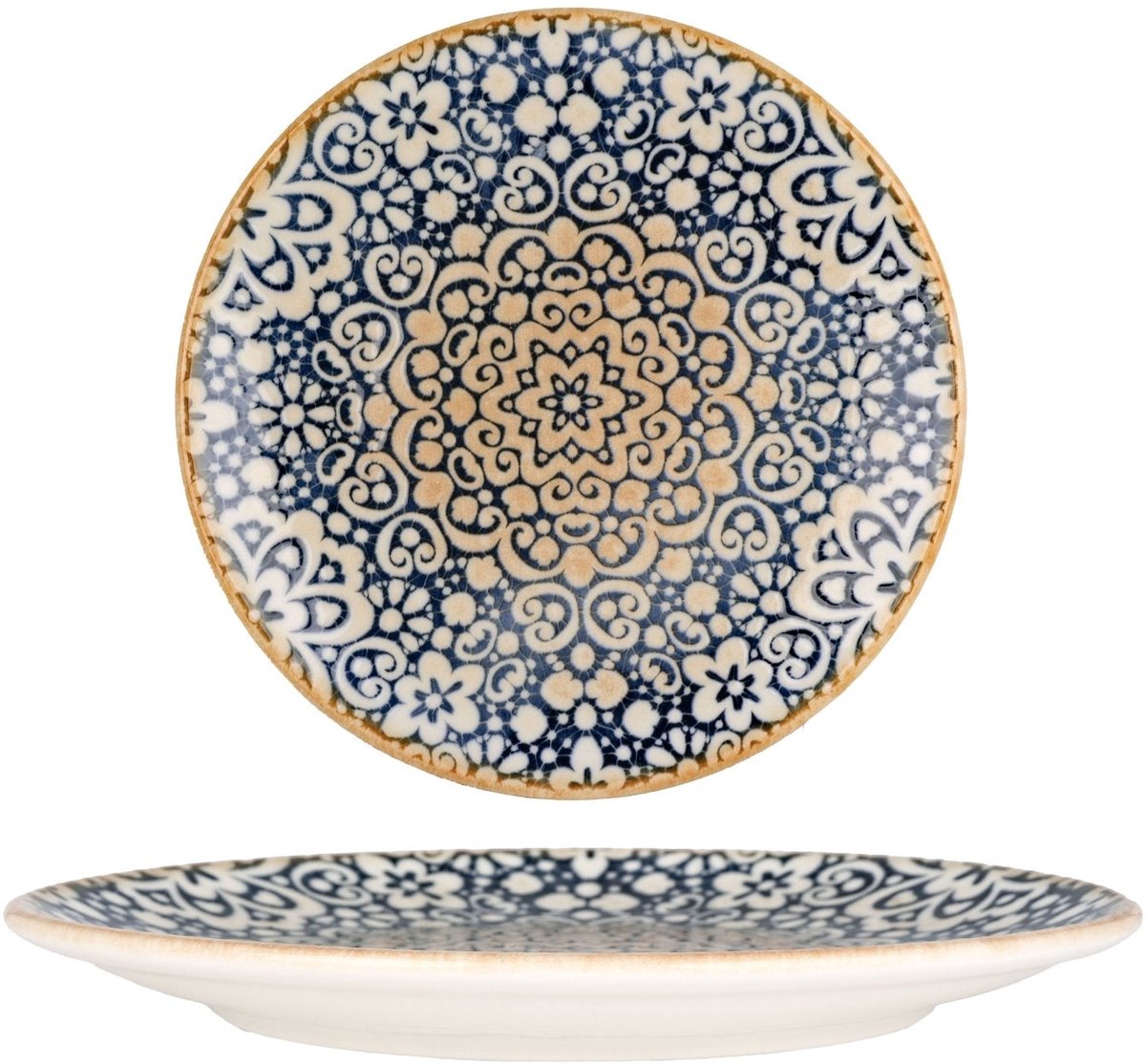 Bonna Dinerbord - Alhambra - Porselein - 27 cm - set van 6