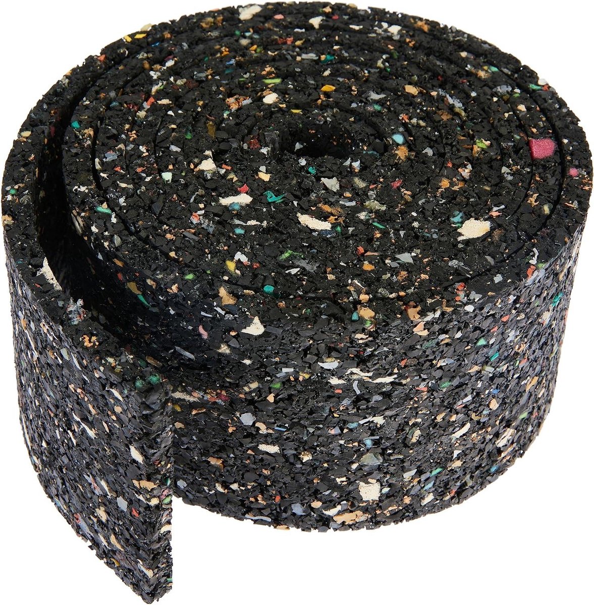 Onderlegger Terrasdelen - Balkonderlegger Rubber - Droge Onderbouw - Waterafvoer Profiel - 2300 mm - Zwart