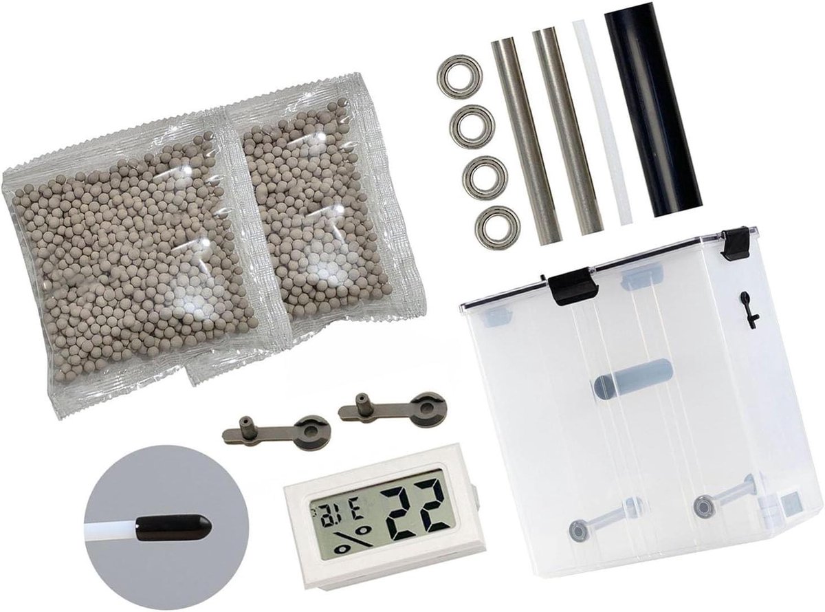Filament Opslag Container - Droogdoos - 3D Printen - Vochtbeheer - 5.8L Capaciteit - Meerkleurig