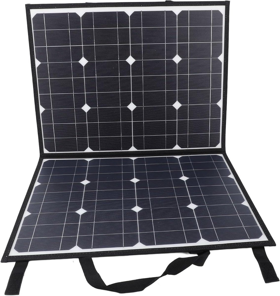 Draagbaar Zonnepaneel - Opvouwbare Lader - Energie Opwekken - Hoge Efficiëntie - 200W - Zwart