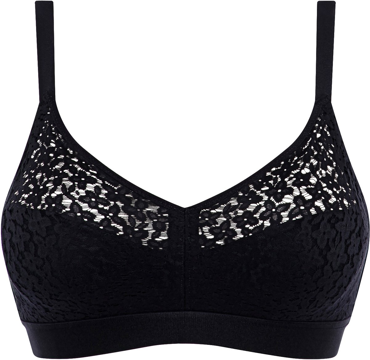 Chantelle Norah - Beugelloze steungevende bh - Soft Feel - ZWART