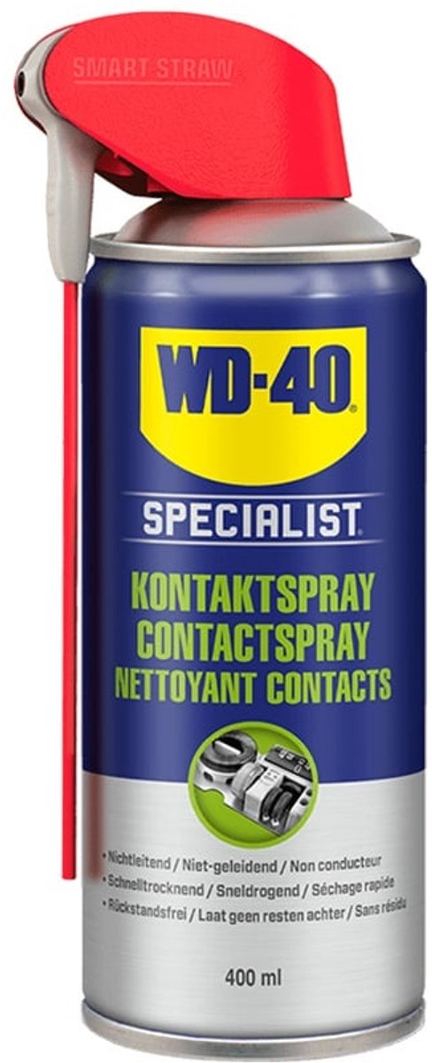 WD-40 specialist® contactspray - 400ml - contact cleaner - contactreiniger - voor elektrische / elektronische onderdelen