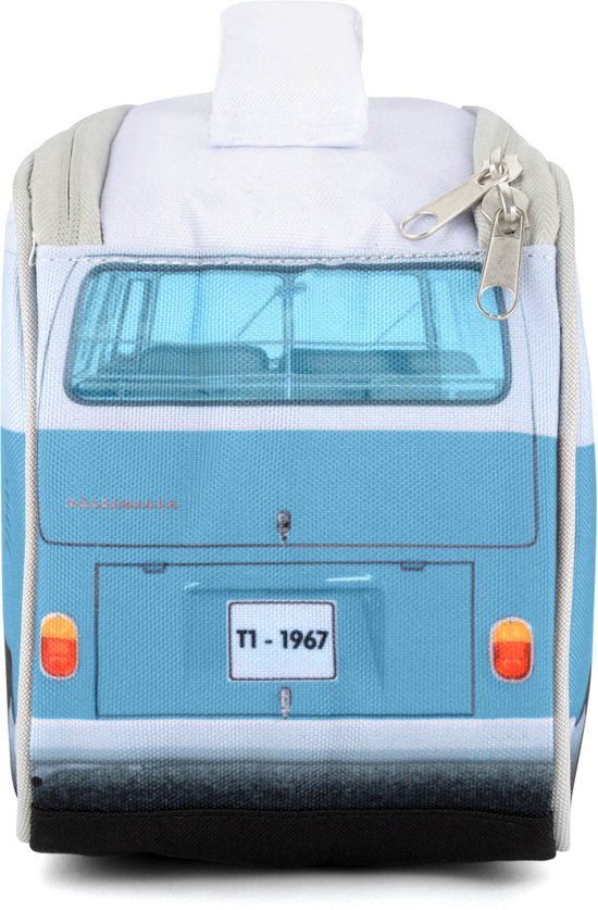 VW Collection - Volkswagen T1 Bulli Bus lunchtas - blauw van VW Collection — afbeelding 3