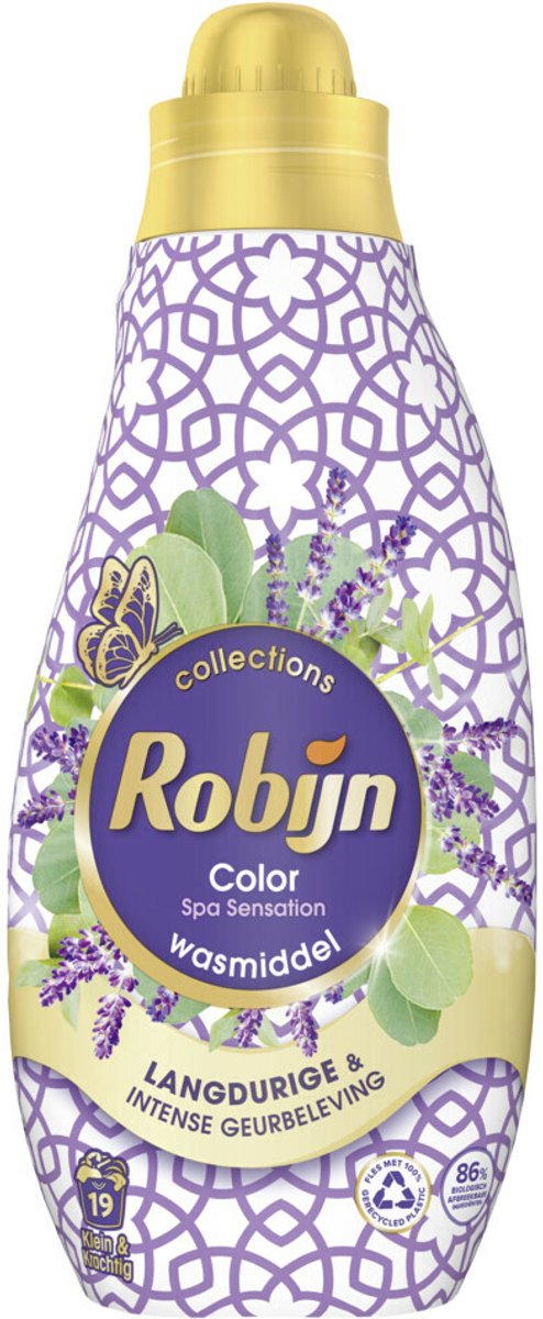 Robijn  Klein    En    Krachtig  Wasmiddel  Spa  Sensation   | 19  Wasbeurten  665  ML