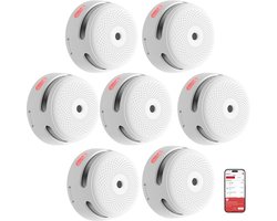 X-Sense XS01-M - Rookmelder - Draadloos Koppelbaar voor Thuis - 7 Stuks - Fotoelektrisch - 10 Jaar Batterij