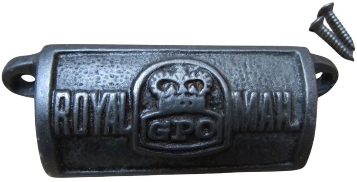 Antique Iron Retro Cup Handle Royal Mail