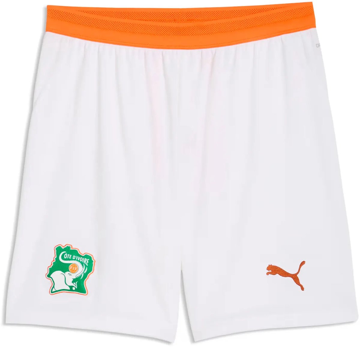 Short Buiten Côte d’Ivoire Coupe du Monde 2026 Wit