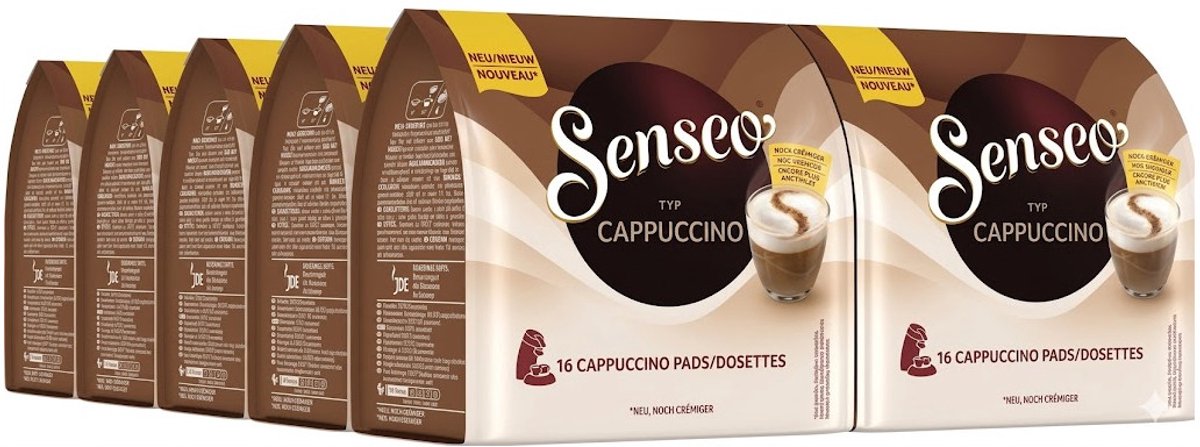 Senseo Cappuccino - Multipack - 160 (10x16) Koffiepads