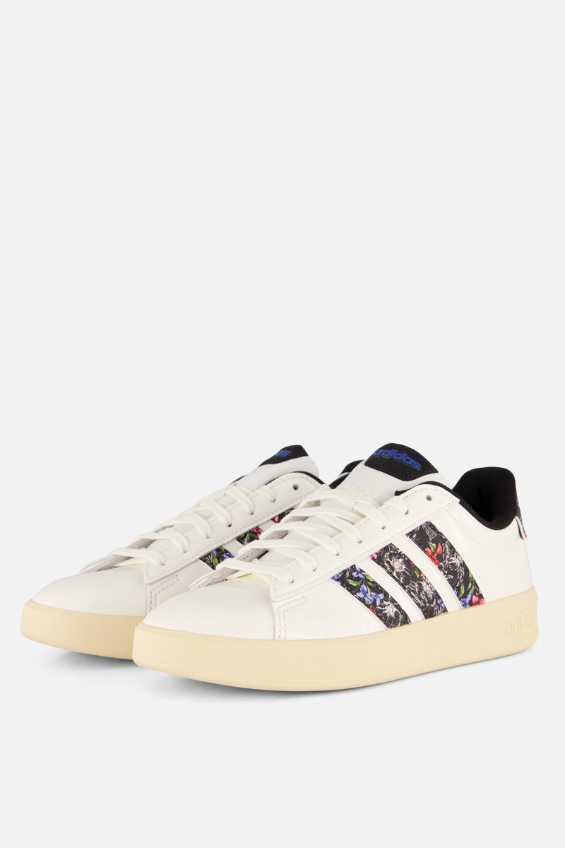 Adidas Grand Court 3.0 Farm Rio Sneakers Leer 1/3 Wit