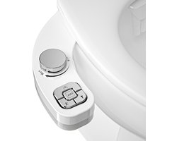 WRISIN 8-Serie Bidet-opzetstuk – Zelfreinigend met twee spuitstanden & verstelbare