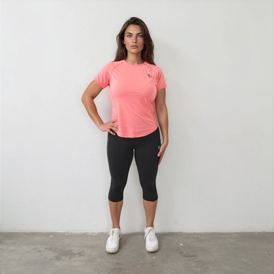 YV SPORT Sportlegging Toronto - Driekwart sportlegging - Handige zakken - Premium kwaliteit - Squat-proof - Stevige, hoge tailleband - Perfect fit - Sport legging dames - Maat S van YV SPORT — afbeelding 4