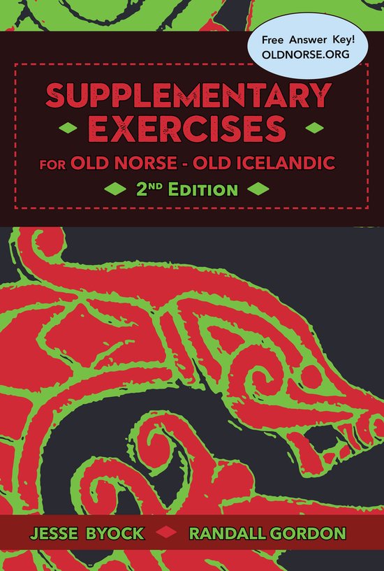 Supplementary Exercises for Old Norse - Old Icelandic, Secon ... - cover