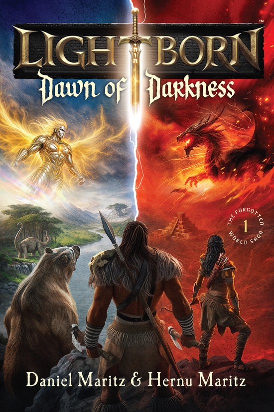 The Forgotten World Saga- Lightborn: Dawn of Darkness - cover